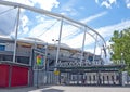 Entrance to the Mercedes-Benz Arena, Stuttgart