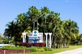 Entrance to Miami Beach Royalty Free Stock Photo