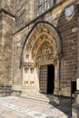 Entrance to the Minor Basilica. Historic Church Doors