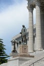 Entrance to the Missouri State Capitol Royalty Free Stock Photo