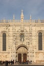 Entrance to the Monasteiro dos Jeronimos. Lisbon. Portugal Royalty Free Stock Photo