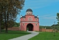 Entrance to monastery Krusedol, Serbia