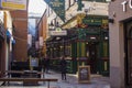 The entrance to the Morning Star Pub in Belfast Northern Ireland Royalty Free Stock Photo