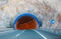 Motorway tunnel enrance in Southern Spain