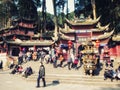 The entrance to Mount Qingcheng National Park