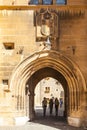 The Neuchatel castle, dated back to 12th century, is a Swiss heritage site of national significance. Royalty Free Stock Photo