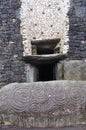 Entrance to Newgrange Royalty Free Stock Photo
