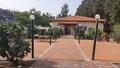 Entrance to the nice vino house in Zichron yaakov israel