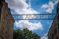 Entrance to the Nikolaiviertel district in Berlin in Germany Royalty Free Stock Photo