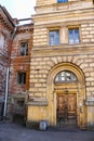 The entrance to the old house.