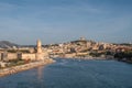 Entrance to the old port of Marseille Royalty Free Stock Photo