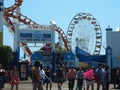 Entrance to the Pacific Park Santa Monica Pier