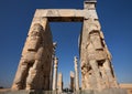 Entrance to Persepolis Achaemenid City of Shiraz Royalty Free Stock Photo