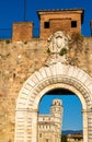 Entrance to Piazza dei Miracoli in Pisa