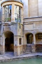 Entrance to the pool at the Roman Baths Royalty Free Stock Photo