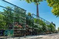 Entrance to the Quai Branly Jacques Chirac Museum in Paris