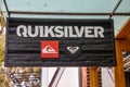 Entrance to a Quiksilver Store
