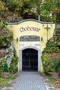 The entrance to the restaurant and brewery museum Chodova Royalty Free Stock Photo