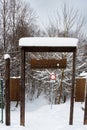 The entrance to the rock labirynth in \