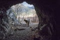 Entrance to Rocky Mountain Vaults and Archives cave Royalty Free Stock Photo