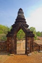 Entrance to ruin of pagoda