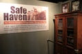 Entrance to Safe Haven Museum, Oswego, New York, 2016