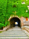 The entrance to San Pietro In Vincoli - Rome