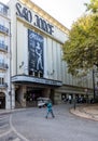 Entrance to Sao Jorge cinema on Avenue Liberdade in Lisbon