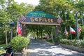 The entrance to Sepilok Rehabilitation Centre