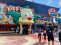 The entrance to The Simpsons Ride at Universal Studios