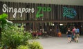 Entrance to Singapore Zoo Royalty Free Stock Photo