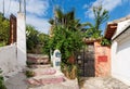 Entrance to a small house in Sacromonte district o