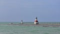 St. Joseph Michigan lighthouse Royalty Free Stock Photo