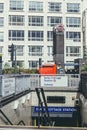 Entrance to the Swiss Cottage, a Jubilee line London Underground station