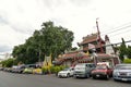 Entrance to the Tai Hong Kong shrine along Phlap Phla Chai Road, established by the Poh Teck Tung Foundation, Chinatown, Bangkok