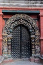 Entrance to Taleju Bhawani temple Royalty Free Stock Photo