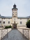 Entrance to Thurzo Castle in Bytca Royalty Free Stock Photo