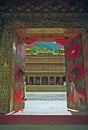 Entrance to a tibetan gompa