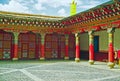 Entrance to a tibetan gompa