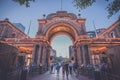 Entrance to the Tivoli Gardens in Copenhagen