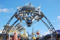 Entrance to Tomorrowland in Disney World