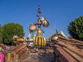 Entrance to Tomorrowland at the Disneyland Park
