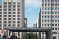 Entrance to the Train Station Potsdamer Platz  in Berlin, Germany Royalty Free Stock Photo