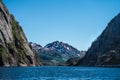 Entrance to Trollfjord Royalty Free Stock Photo