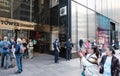 Entrance to the Trump Tower in Manhattan.