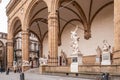 Entrance to the Uffizi gallery in Florence, Tuscany in Italy Royalty Free Stock Photo