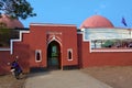 Entrance to Ulugh Khan Jahan's mausoleum in Bagerhat, Bangladesh.