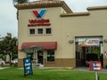 Entrance to a Valvoline Oil Change Shop