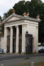 Entrance to Villa Borghese - Propilei neoclassici - Rome, Italy