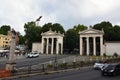 Entrance to Villa Borghese - Propilei neoclassici - Rome, Italy